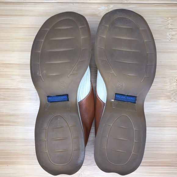 Predictions Leather Collection Soft Leather Clogs Women’s sz 8.5 Comfort Shoes - Picture 8 of 9